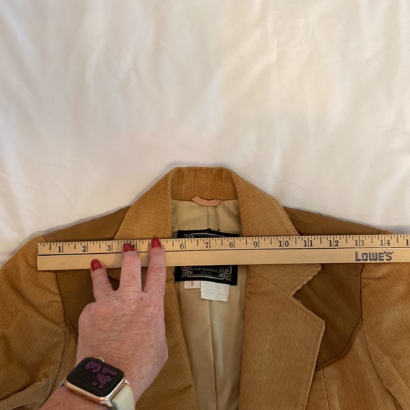Vintage Ms. Pioneer Corduroy and Leather Jacket. - Picture 7 of 11